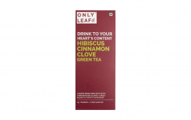 Only Leaf Hibiscus Cinnamon Clove Green Tea  Pack  27 pcs